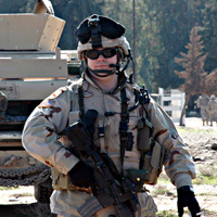 Meet SSG Harwood, U.S. Army, our 2026 Veteran